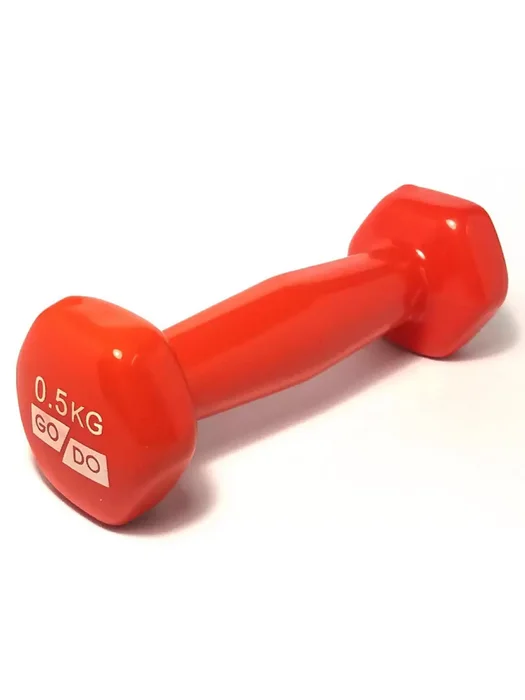 Гантеля винил 0,5кг